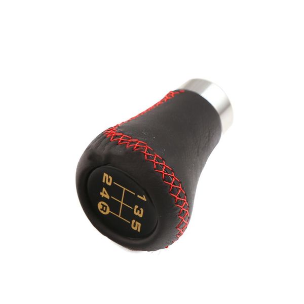 

leather gear shift knob head shifter lever manual transmission replacement part