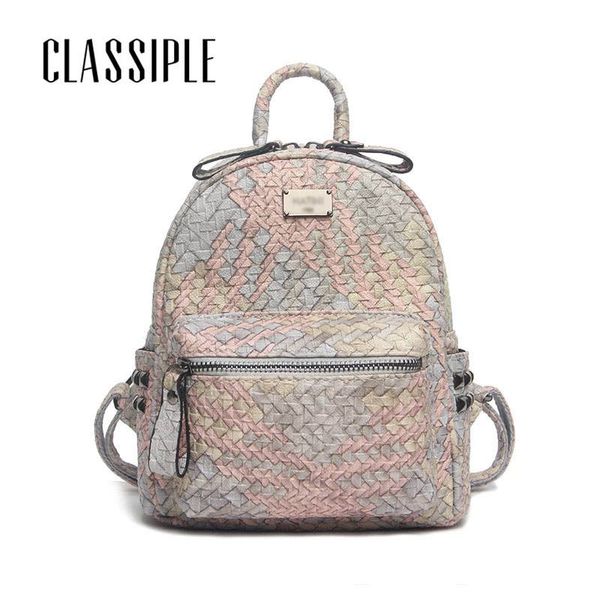 

cute backpack leather 2018 fashion woven travel daypacks women backpack designer female backpacks woman back pack