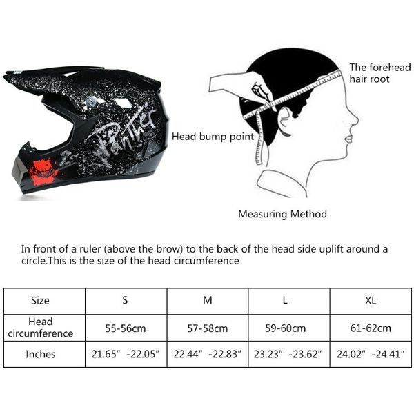 

motorcycle off-road helmet dirt bike helmet downhill full face l69e