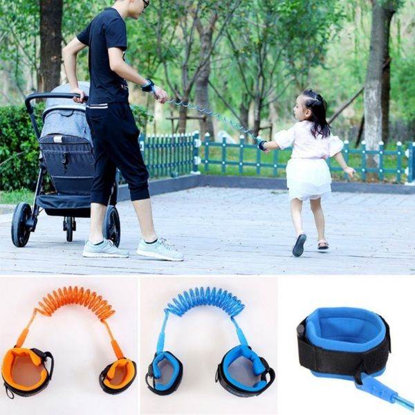 

children anti lost strap 1.5m kids safety wristband wrist link toddler harness leash strap bracelet baby leash walking strap 50pcs oa6952