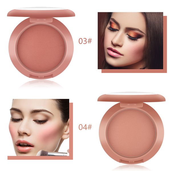 

1 pcs matte blush face cheek brightening natural makeups long lasting blush oa66