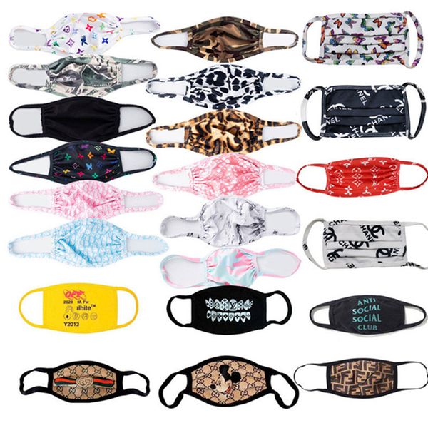 

Женщины маска для лица многоразовые Письмо печати дизайнер пылезащитная маска ультрафиолетовое доказательство моющиеся бег езда велосипед Маска DHL Бесплатная доставка 2809