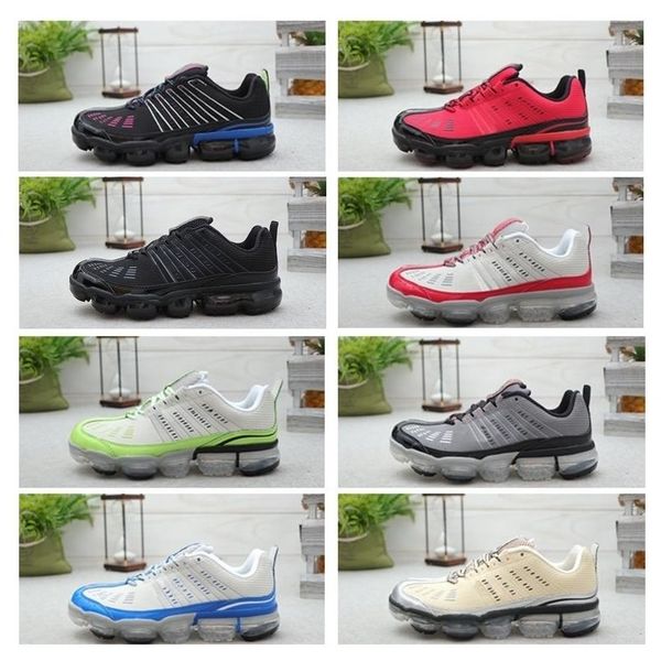 

360 running shoes men triple black white grey pink rise vapormex air trainers sports designer sneakers 7-11
