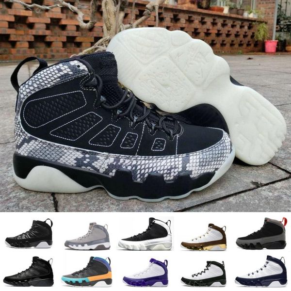 

9 9s Dream It Do It UNC Mop Melo Mens Basketball Shoes LA OG Space Jam men Bred The Spirit Anthracite sporst sneakers designer trainers 7-13