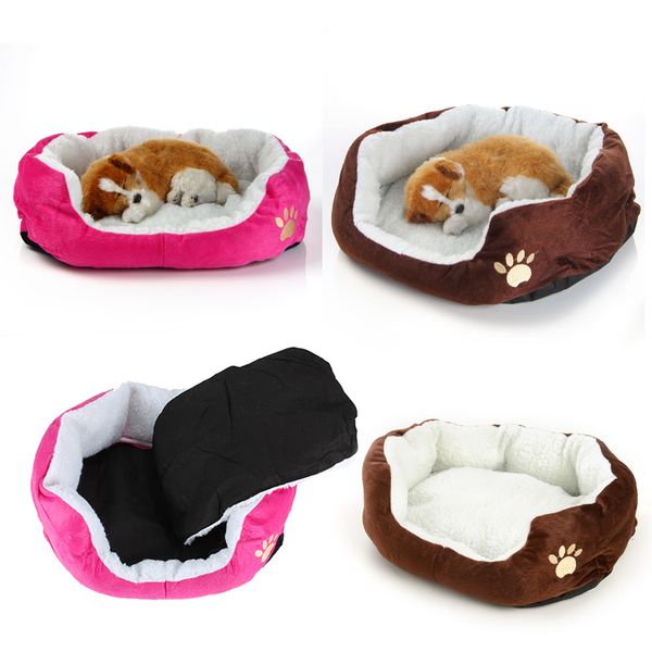 

round pet bed sleeping bag winter indoor 50x40x15cm* camas cat warm dog kitten fashion puppy cute