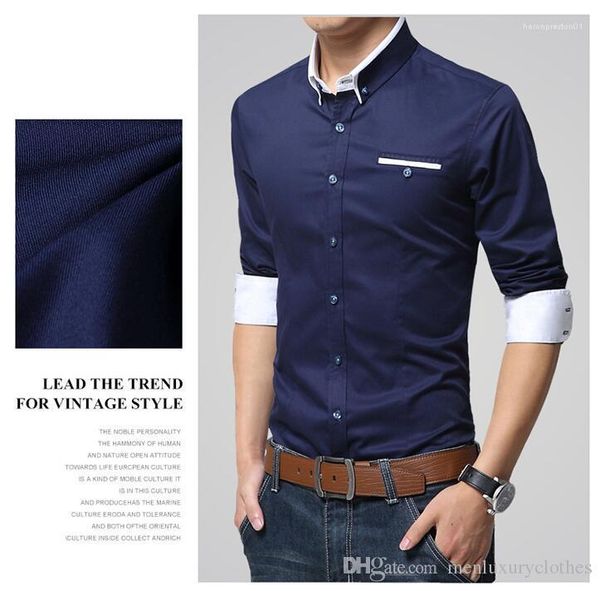 

платье рубашки мужские повседневная рубашка стенд воротник однобортный рубашка мужская дизайнер бизнес, White;black