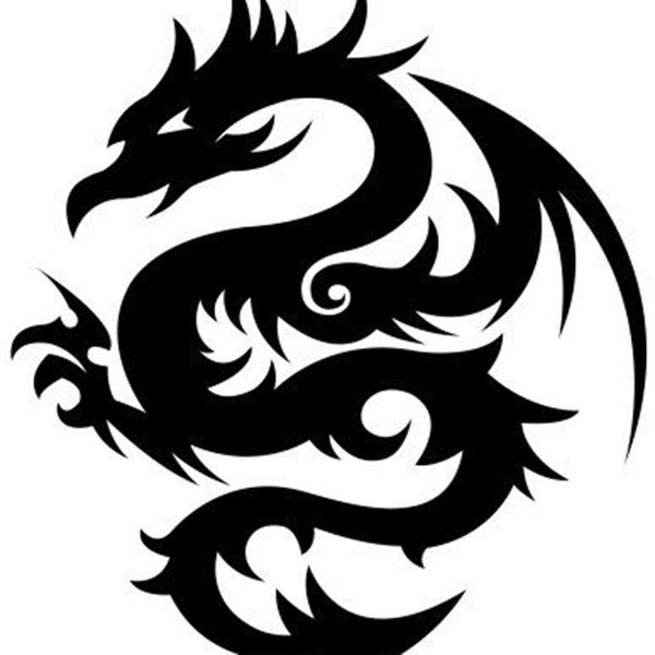 

15.5 * 15 см племенная татуировка китайский дракон наклейка виниловая наклейка для автомобиля мода личность творчество классический привлека