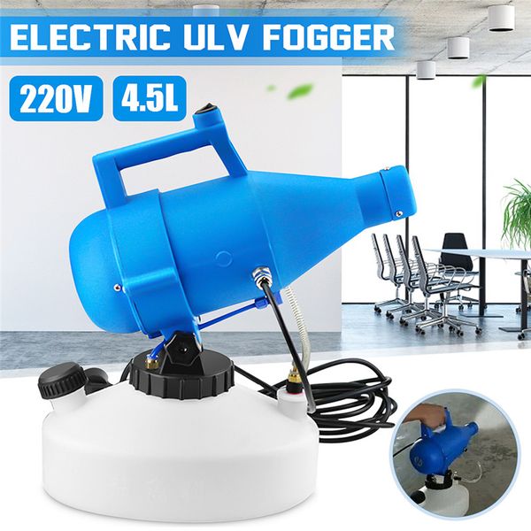 

110v/220v 4.5l 1400w portable electric ulv fogger machine sprayer ls disinfection home sterilizat residence office industr