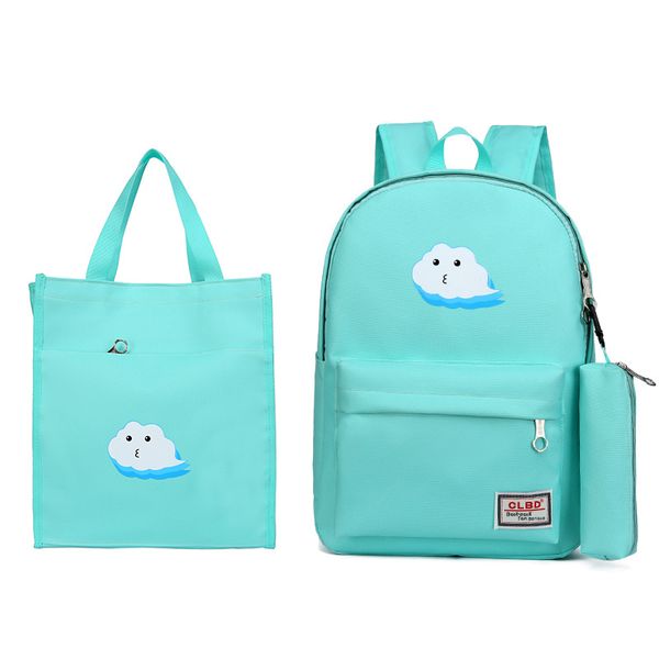 

2019 2 pcs school backpack girl school bags set kids travel book bag cute children knapsack bag for girl satchel