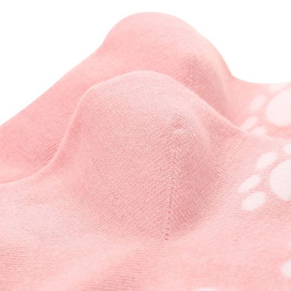 

women girls rib trim cotton long crew socks 3d ears cute meow cat paw printed sweet candy color jacquard tube hosiery 5 colors, Blue