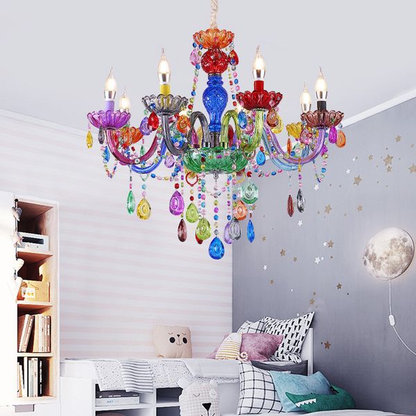 

modern red chandelier lighting bedroom dining room kitchen chandelier with lamp shades chandeliers lustre de cristal candelabro