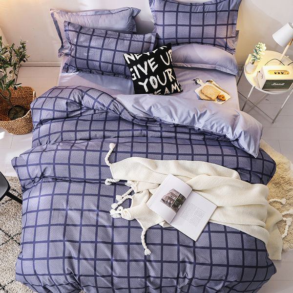 

europe, america,japan mu shang sheet full size pillowcase&duvet cover sets 3&4 pcs bedding set luxury