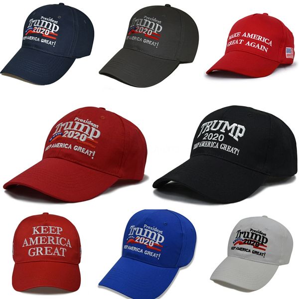 

новый дизайнер дональд трамп президент 2020 make america great снова изогнутые хлопок бейсболки взрослые спорт шлемов sun судоходство dhl #, Blue;gray