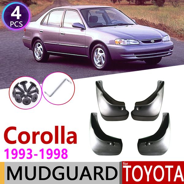 

car mudflap for corolla ae100 e100 1993~1998 fender mud guard splash flaps mudguards accessories 1994 1995 1996 1997 7th