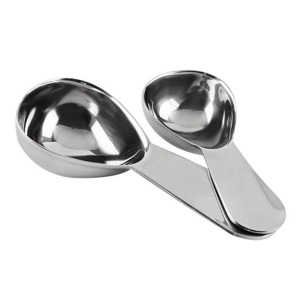 

Stainless Steel Coffee Beans Measuring Spoon Thicken with Scale for Coffee Tea Milk Powder Household Kitchen Tools