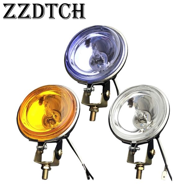 

zzdtch 2pcs 12v 3inch round universal fog lamp used for