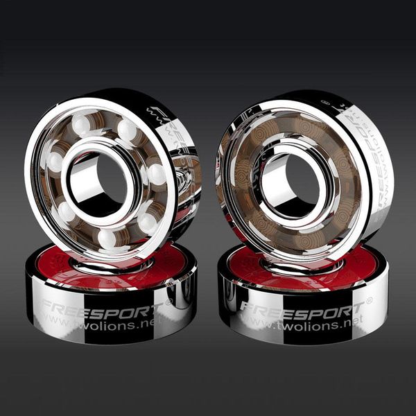 

japy white black ceramic speed inline skates bearing 608zz 8*22*7mm deep groove skating 7 balls abec-9 skateboard bearing h002 jozsz