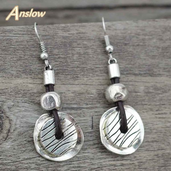 

anslow new new selling indian collares etnicos wedding earrings for brides women female gift low0030ae, Silver