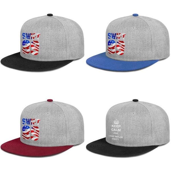 

taylor swift 1989 american flag for men and women hip hop rebound hat cool vintage baseballcap keep calm love country pop music flash to, Blue;gray