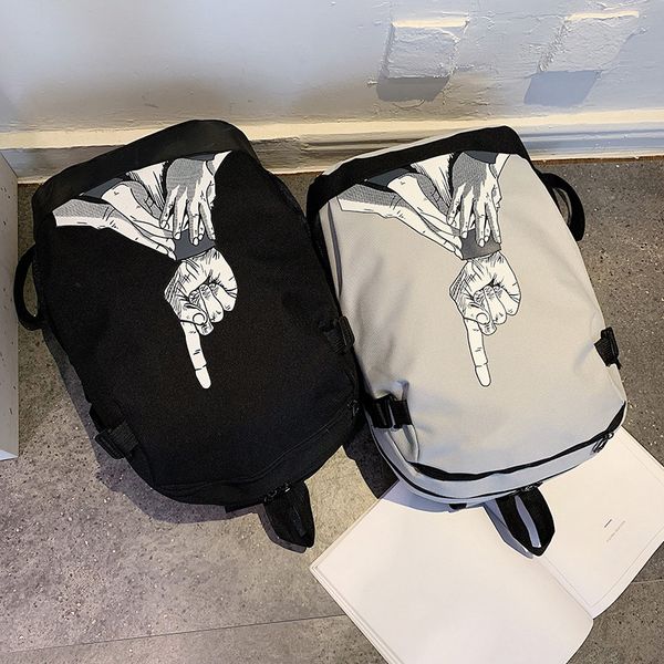 

new designer backpack hand pattern oxford good quality bags travel backpacks fashion style womens mens bag practical bag selling