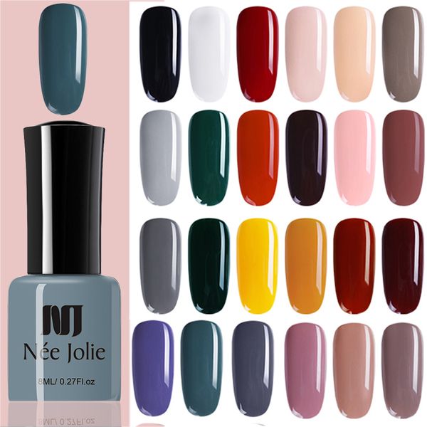 

nail polish nee jolie 8ml matting lacquer black solid color pink art oily varnish manicure diy matte dull