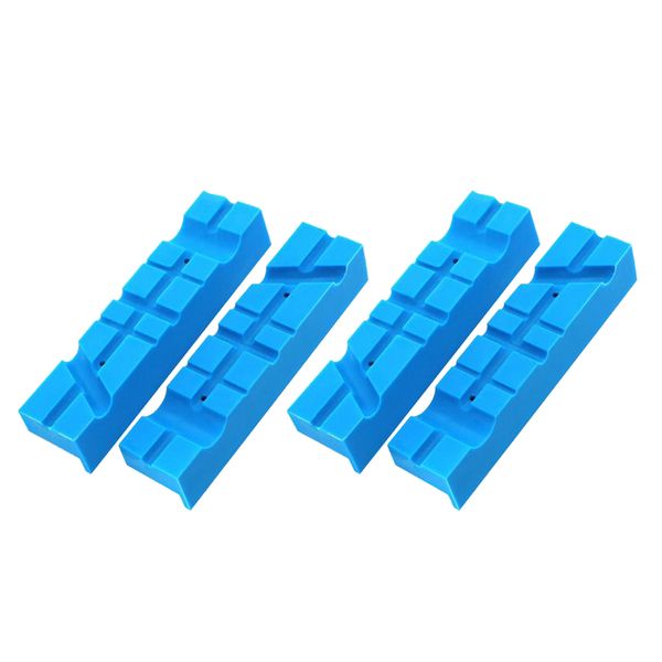 

blue durable bench vise soft jaw pad vise protection strips replacement