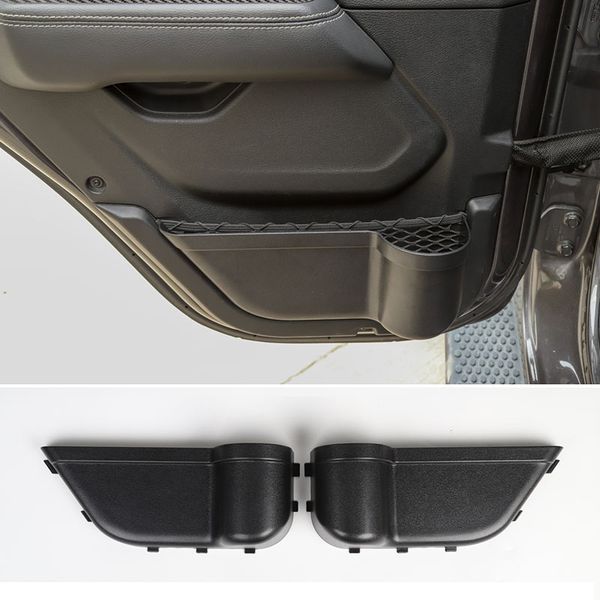 Door Pocket Rear Door Storage Pockets Organizer Box For 2018 2019 Wrangler Jl 4 Door Net Pocket Replacement Black Seat Organizer Seat Organizers