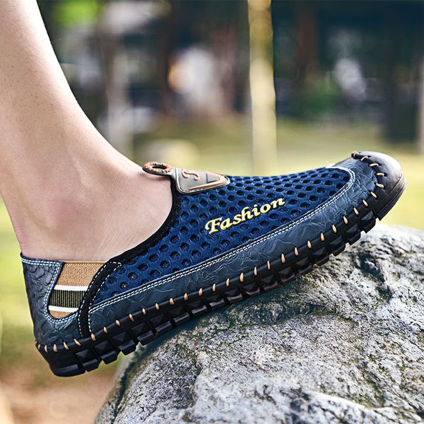 

surom men sneakers summer walking shoes outdoor jogging walking sport shoes breathable soft classic men lightweight sneakers