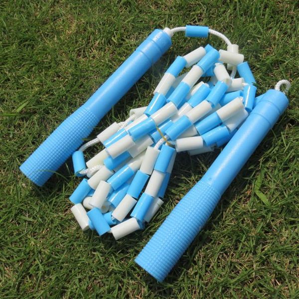 

jump ropes pvc skipping rope segmented kids beaded playground plastic handles shatterproof beads 280*2*2cm drop
