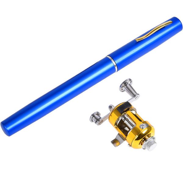

portable pocket mini pen fishing rod with reel spinning rod ultralight fishing rods travel