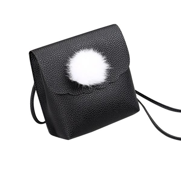 

muqgew vintage fashion women crossbody bag shoulder bag messenger phone coin black