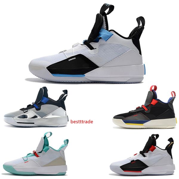 

33 utility blackout basketball shoes mens sports shoes gym red chicago tech pack 33s pe luxury athletic sneakers designer shoes size 40-46