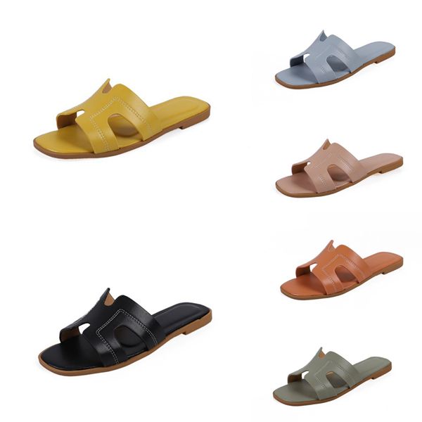 

sagace slippers women flats open toe wedges slippers women shoes zipper thick bottom shoes comfortable roman h 2020#559, Black