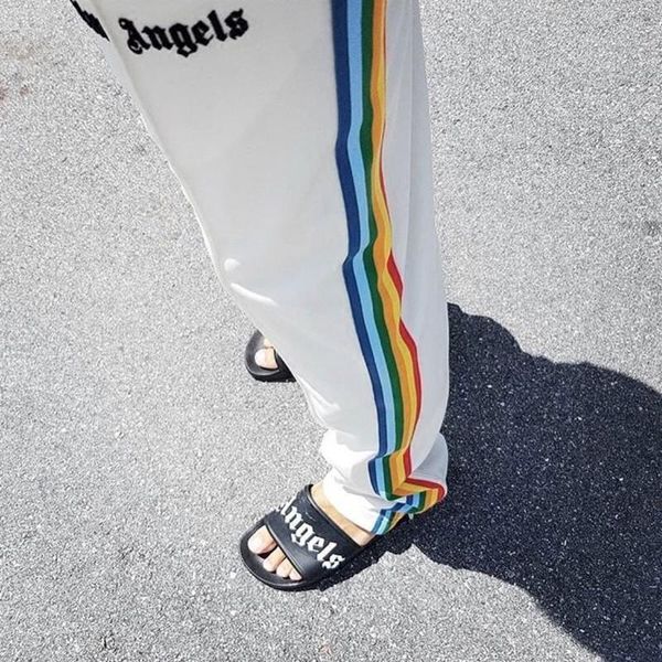palm angels rainbow pants