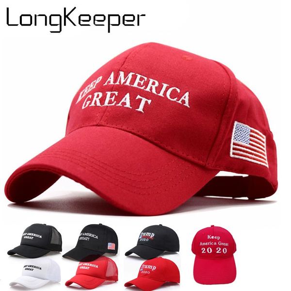 

2020 donald trump keep america great trump caps re-election hats embroidery usa flag donald trump style baseball cap us caps iyorj, Black;white