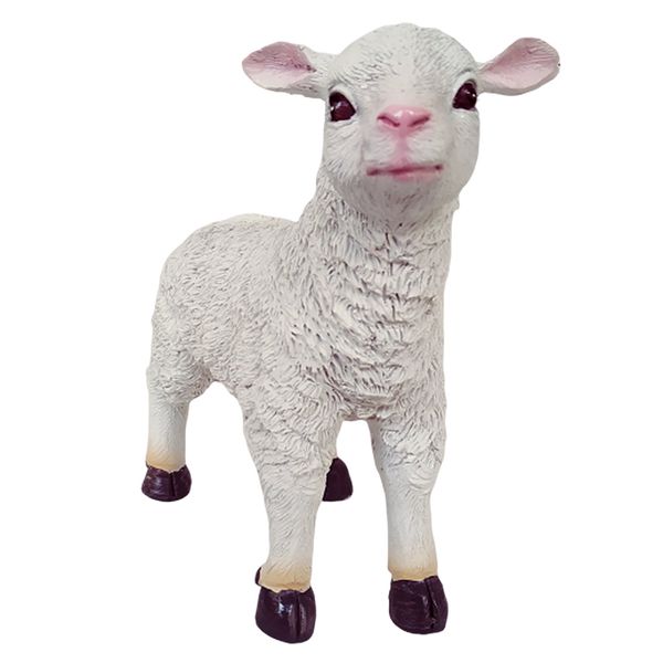 

resin goat lamb statue outdoor statues for garden decor, wedding party decor