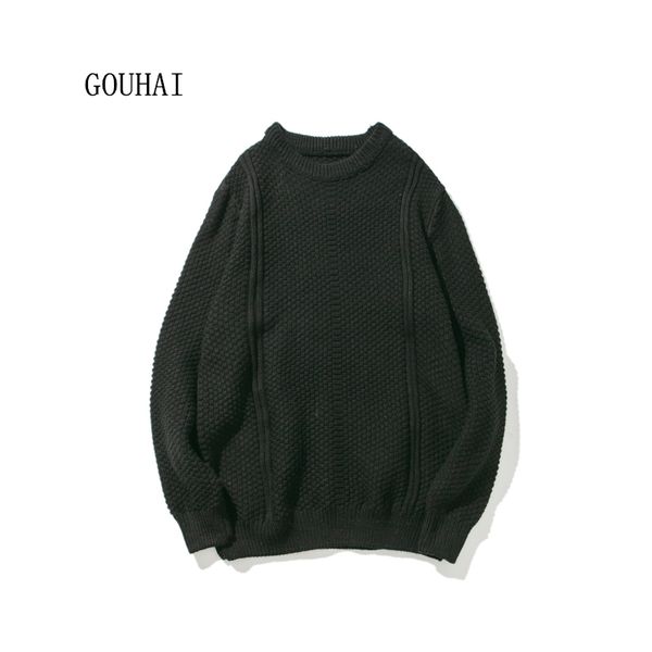 

men's sweater casual solid pullover male winter man sweater o neck plus size 4xl 5xl 2017 new christmas men high quality, White;black