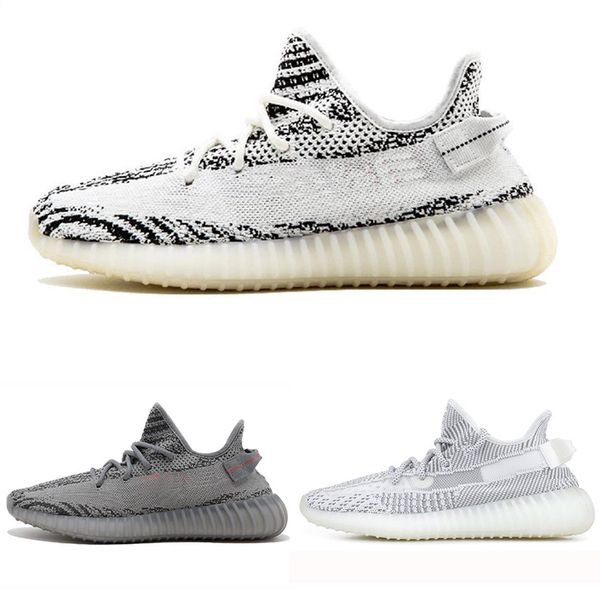 

static running shoes off mens blue tint triple zebre bred designer shoes white trainers kanye v2 butter sesame womens sneakers 5.5-11
