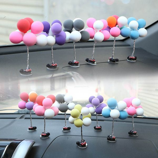 High Quality Cute Mini Multi Color Clay Balloon Dashboard Ornament For Car Suv Best Interior Design Cars Best Sports Car Interior From Jerrychoo