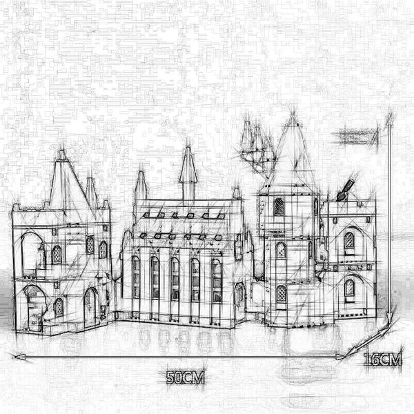 

есть в наличии 16030 творческие игрушки фильмы the castle building block bricks совместимый с 4842 игрушки для детей ассамблеи christma пода