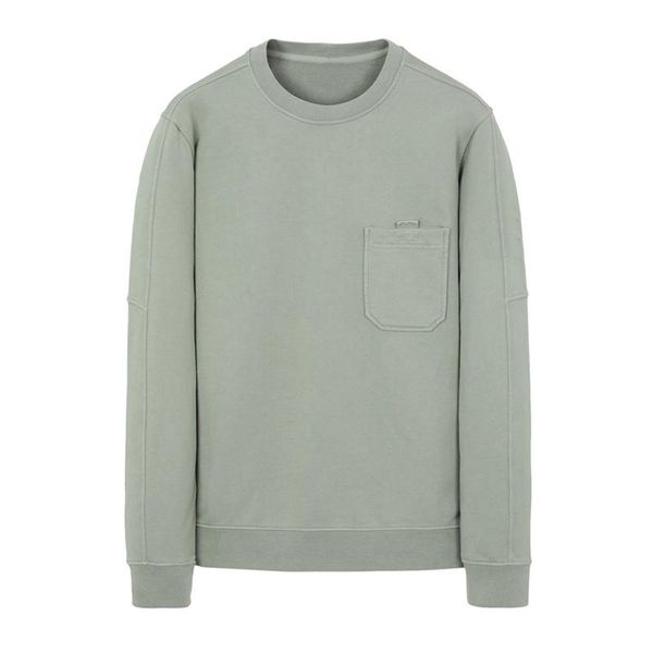 

19ss 60651 карман crewneck толстовки t0pst0ney толстовка мужчины женщины свободного покроя улица скейтборд hflswy291, Black