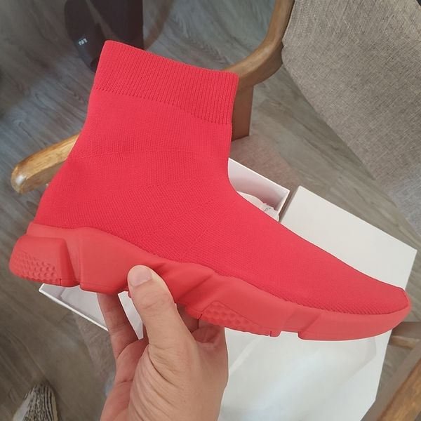 

pure red sock shoes factory direct casual shoe new color speed trainer sneakers speed trainer sock race runners outdoor hiking shoes