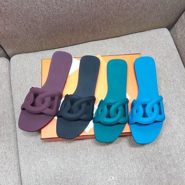 

2020 designer ladies slippers beach aloha sandals luxury women's shoes brand comfortable casual shoes omaha sandals waterproof, Black