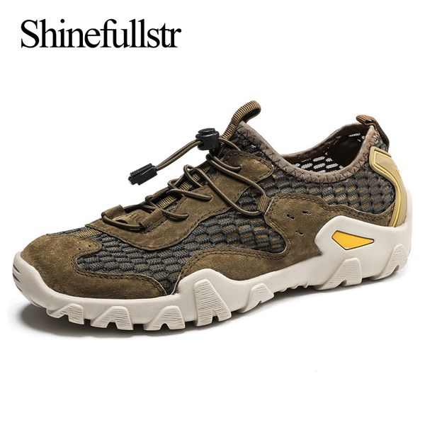

breathable men hiking shoes outdoor trekking sneakers anti skid climbing mountain tracking sport shoe zapatillas treking hombre