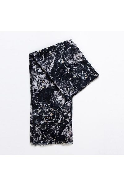 

akel emp varakli cotton 001-348 v19 90*200 women shawl 324 001 348 v31, Blue;gray