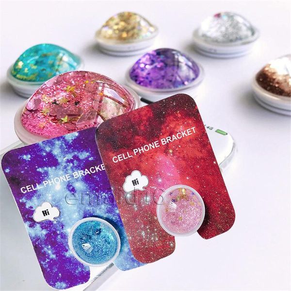 

Универсальный 360-градусный держатель сотового телефона Настоящий 3M клей Quicksand Grip