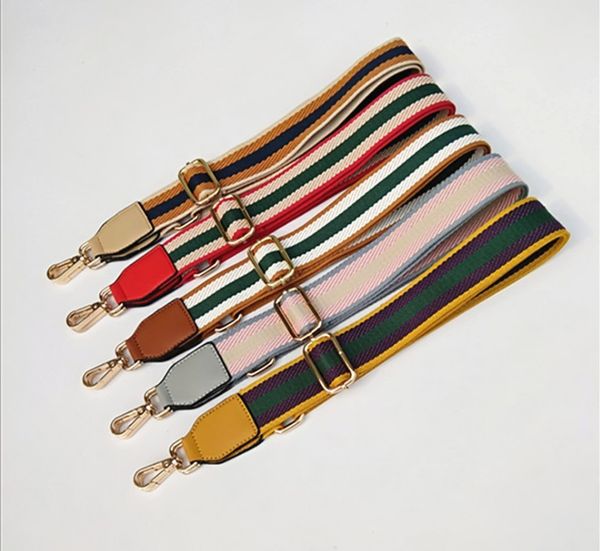 

новый регулируемый полосатая сумка плеча ремень нейлона для crossbody женщин сумка аксессуары сумки кошелек ремень сумка пояса bandolera, Black