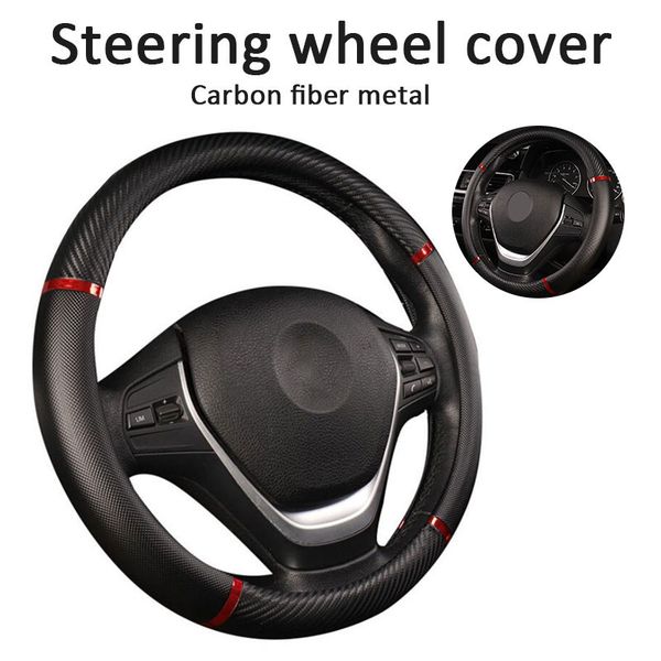 

steering wheel wrap 38cm universal car steering wheel cover non-slip protector comfortable wear-resistant