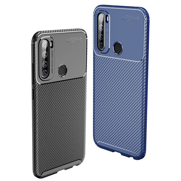 

Для Xiaomi редми Примечание 8Т крышка случая силиконовой резины Тонкий гибкий Soft Carbon