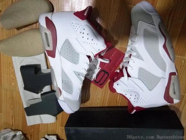 

alternate 6s обувь белого gym red заяц в руках оптовых баскетболистов с коробкой мужчина бесплатной доставкой